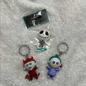 The Nightmare Before Christmas Magnet  Keychains